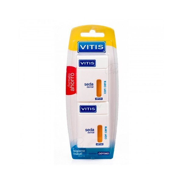 VITIS SEDA DENTAL CON CERA 50 M 2 U DUPLO