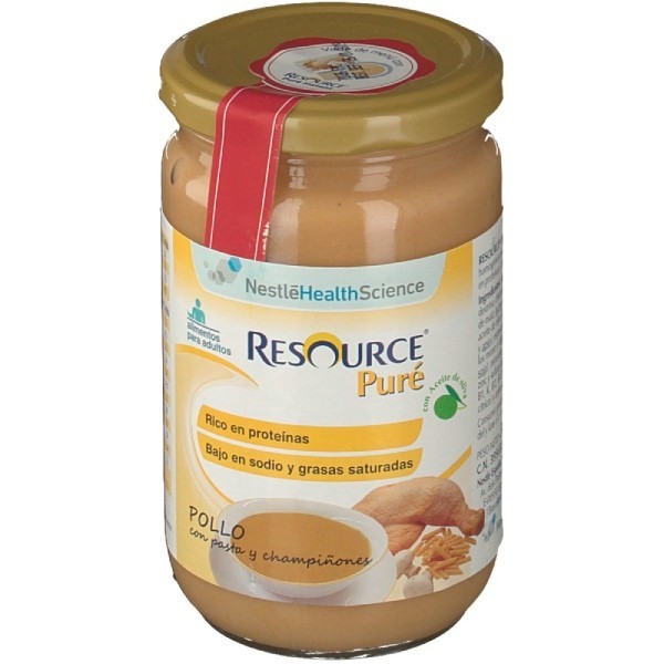 MERITENE PURE 300 G POLLO PASTA Y CHAMPIÑONES