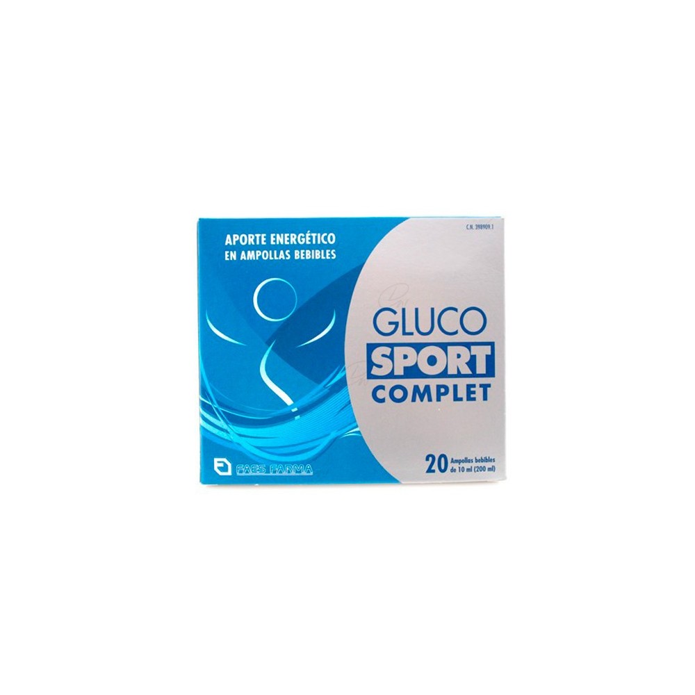 GLUCOSPORT COMPLET AMP BEBIBLES 20 AMP BEBIBLES