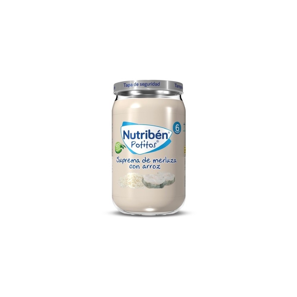 NUTRIBEN POTITO MERLUZA CON ARROZ 235G