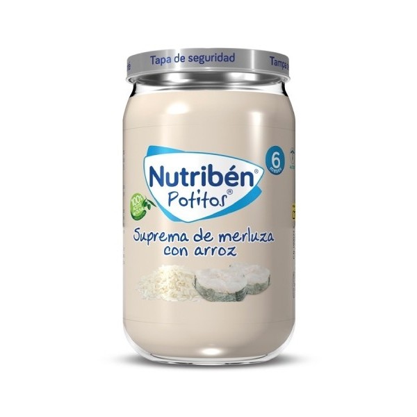 NUTRIBEN POTITO MERLUZA CON ARROZ 235G