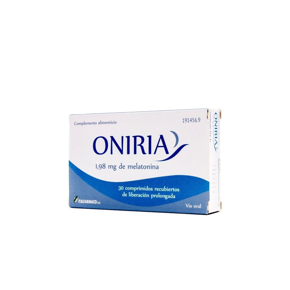Oniria Melatonina 1,98 mg 30 Comprimidos