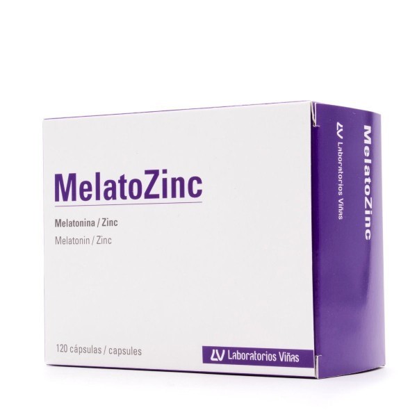 MELATOZINC 1 MG 120 CAPS