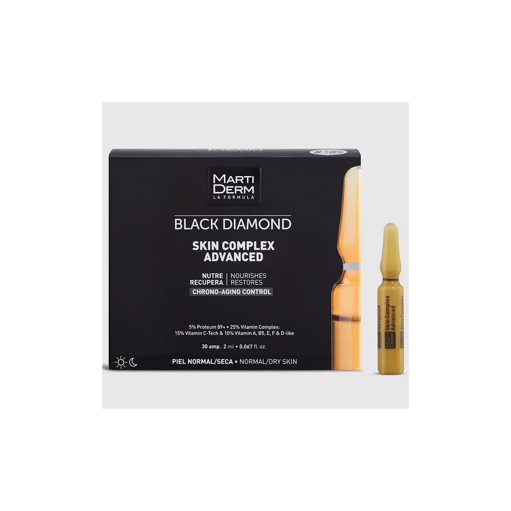Martiderm Black Diamond Skin Complex 30 Ampollas