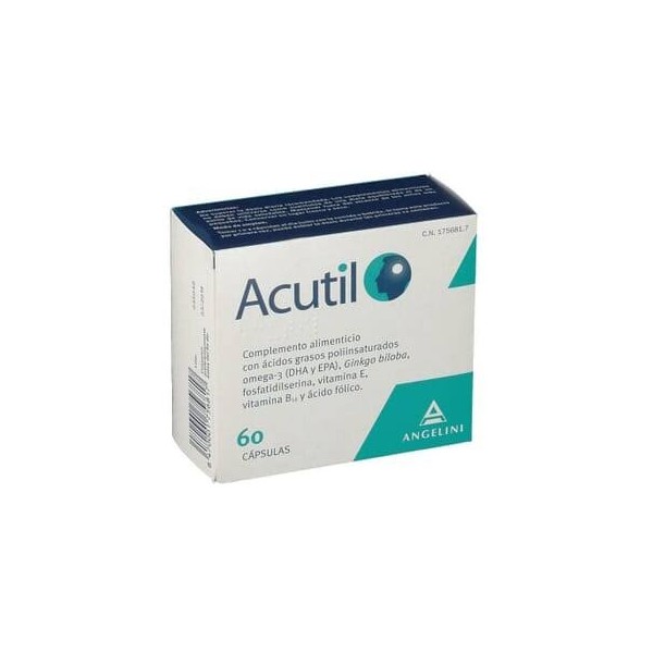 Acutil 60 cápsulas