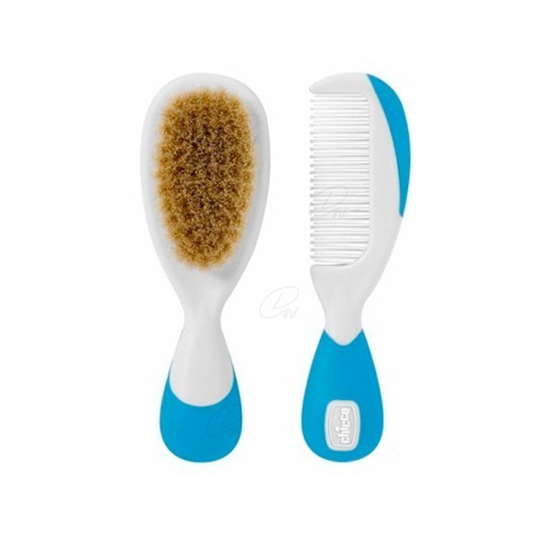 CHICCO CEPILLO Y PEINE INFANTIL   AZUL