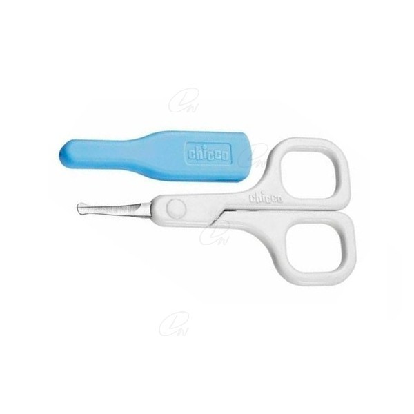 CHICCO TIJERAS SEGURIDAD UÑAS  RECIEN NACIDO AZUL