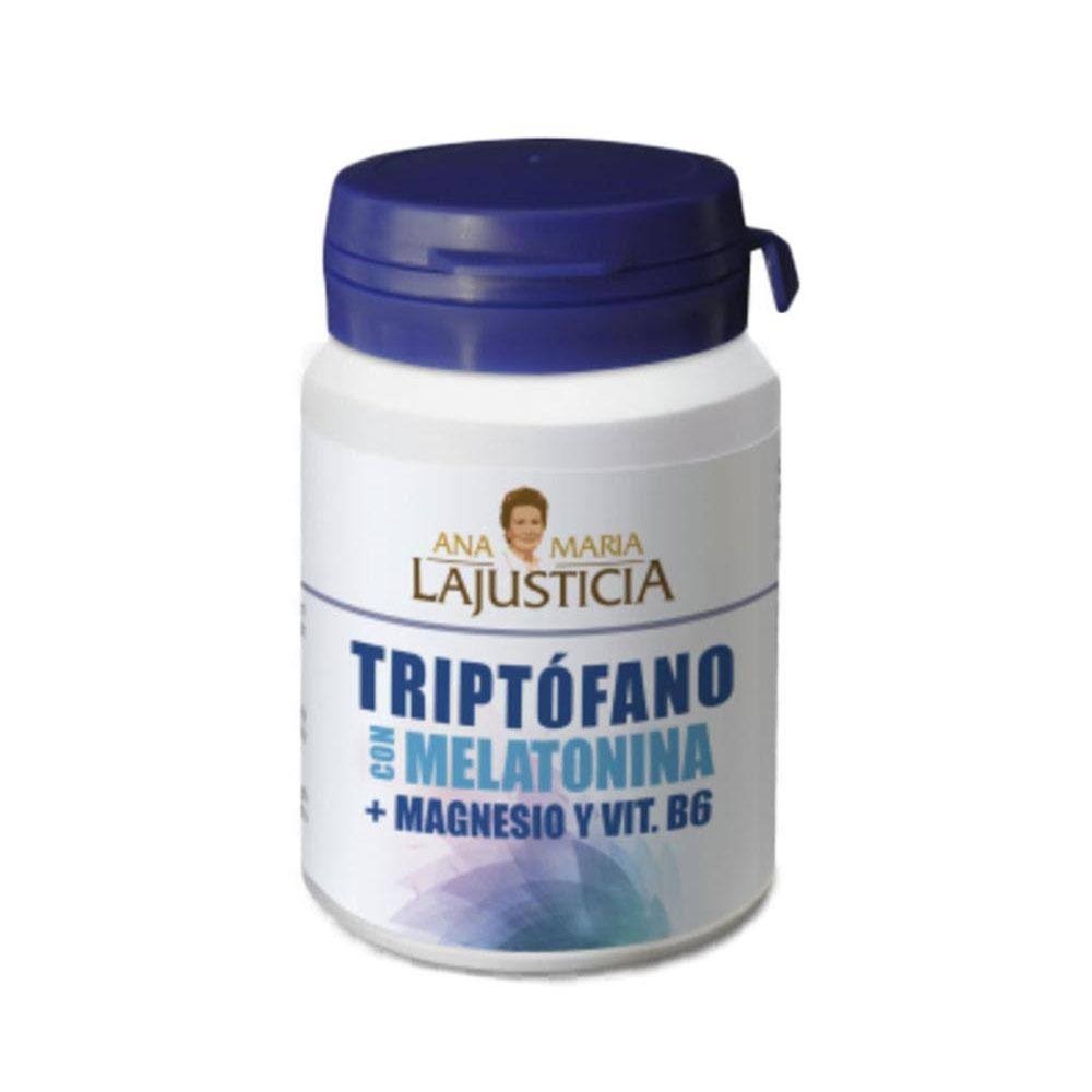 Triptófano con Melatonina Magnesio y Vit B6 60...