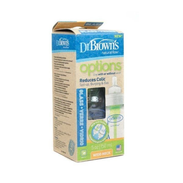 BIBERON 0 BPA VIDRIO ANTICOLICO TETINA SILICONA 150 ML 