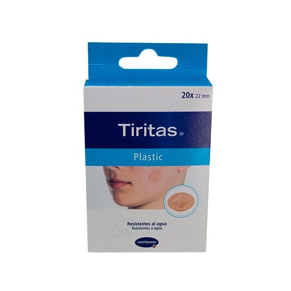 TIRITAS PLASTIC REDONDAS 22 MM 20 U