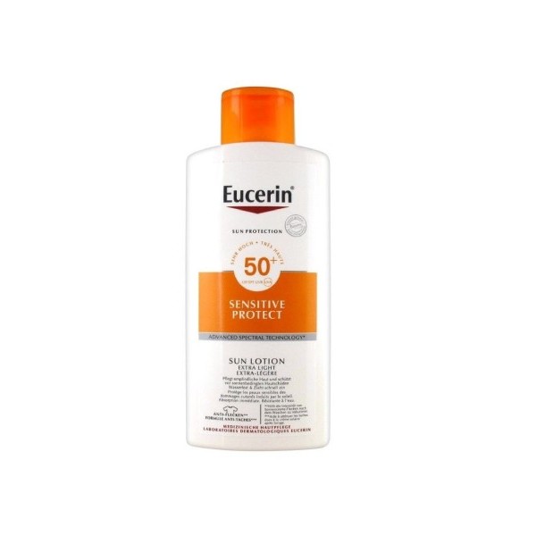 Eucerin Sun Sensitive Protect Loción Extra Light SPF 50+ 400 ml