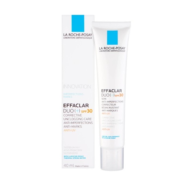 La Roche-Posay Effaclar Duo+ FPS 30 Tratamiento Acné 40 ml