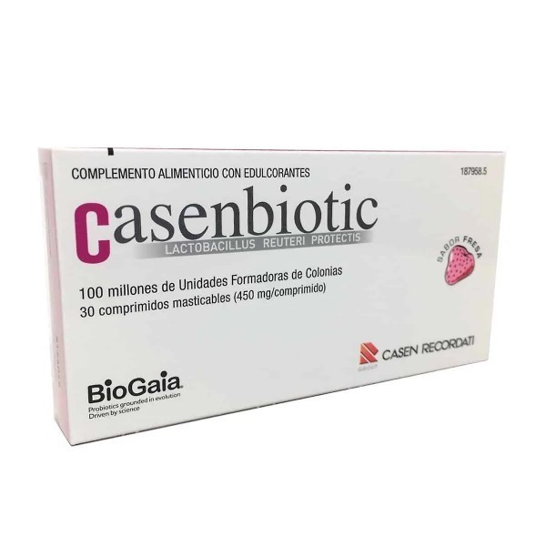 CASENBIOTIC 30 COMP SABOR FRESA
