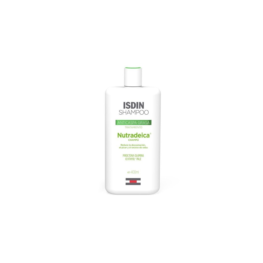 ISDIN Nutradeica Champú Anticaspa Grasa 400 ml