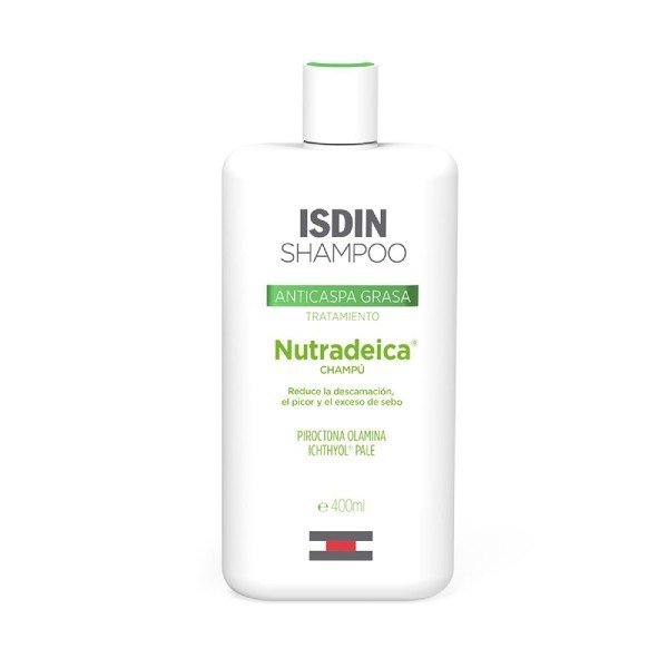 ISDIN Nutradeica Champú Anticaspa Grasa 400 ml