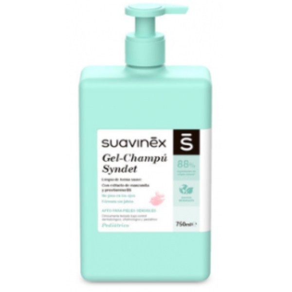 Suavinex Baby Gel-Champú Syndet Sin Jabón 750 m