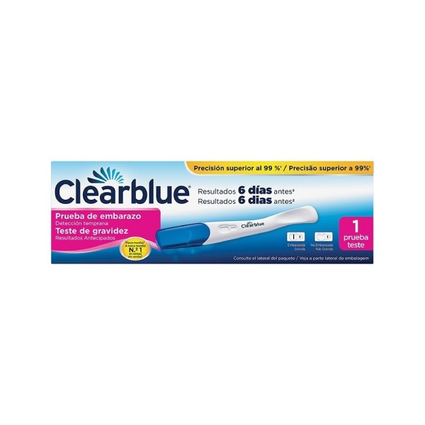 CLEARBLUE PRUEBA DE EMBARAZO TEMPRANA ANALÓGICA