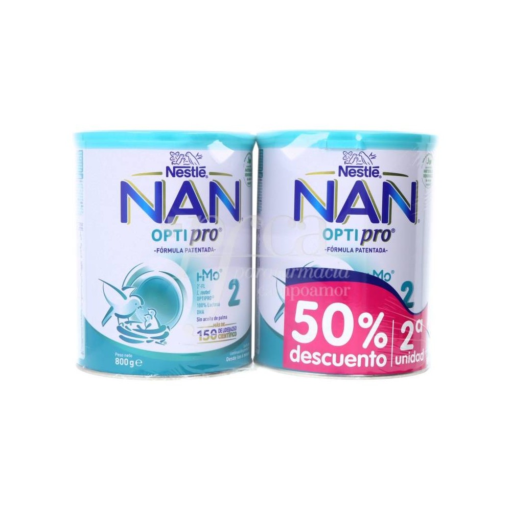 Nan 2 Optipro 800 gr Duplo