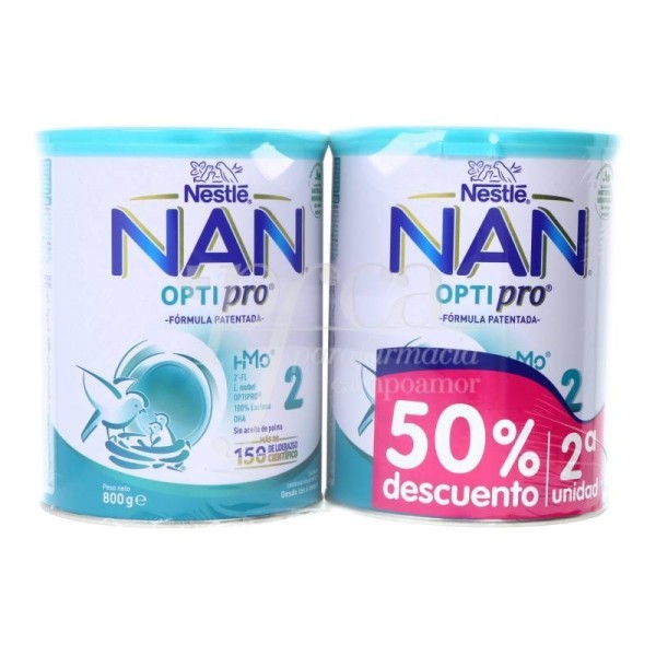 Nan 2 Optipro 800 gr Duplo