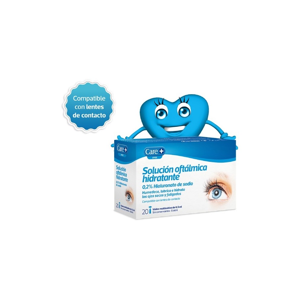 CARE+ SOLUCIÓN OFTÁLMICA HIDRATANTE 0,2% (20...