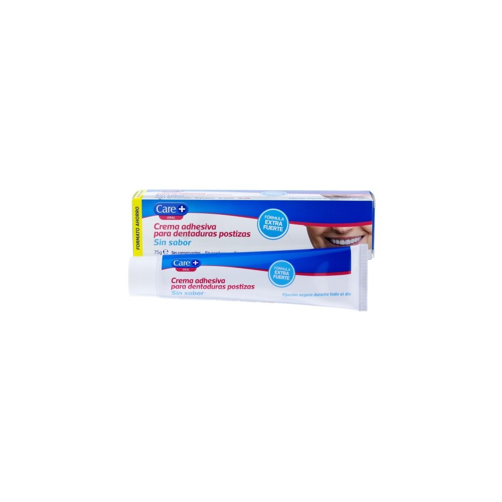 CARE+ CREMA ADHESIVA PARA DENTADURAS POSTIZAS 75 g