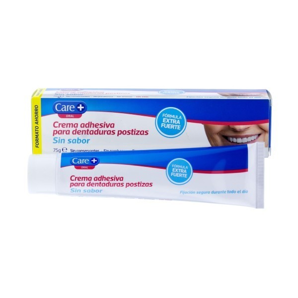CARE+ CREMA ADHESIVA PARA DENTADURAS POSTIZAS 75 g