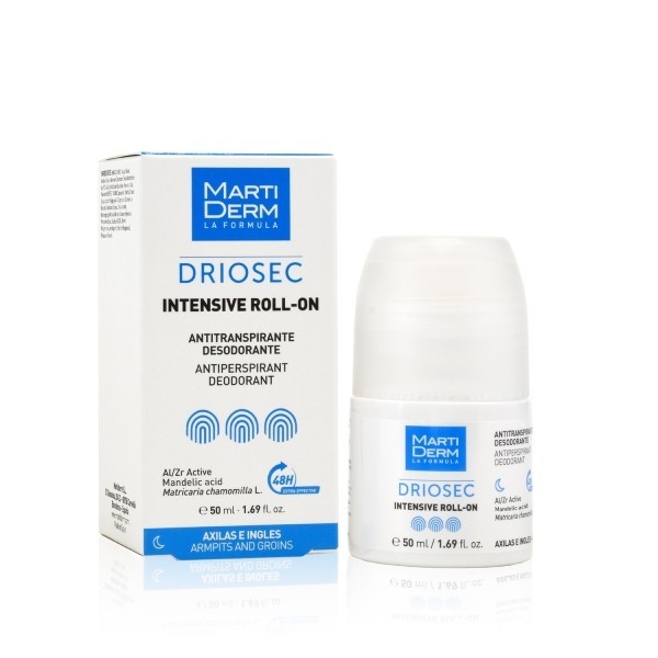 MartiDerm Driosec Intensive Roll-On 50 ml - Hiperhidrosis