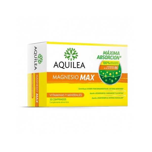 AQUILEA MAGNESIO MAX 30 COMPRIMIDOS