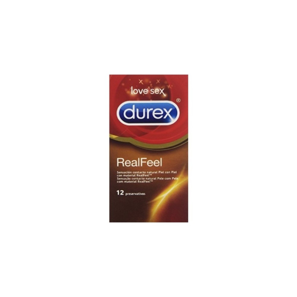 Durex Real Feel Preservativos Sin Látex 12 uds