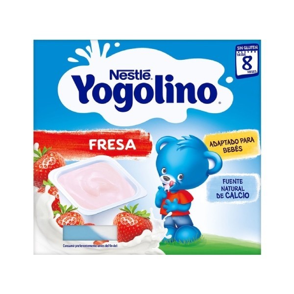 YOGOLINO FRESA 4X100 G