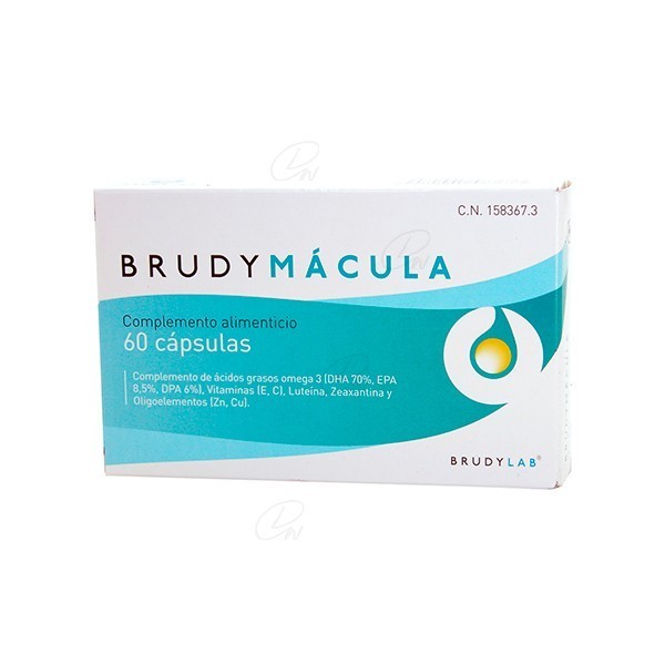 Brudy Mácula 60 Cápsulas - Degeneración Macular (DMAE)