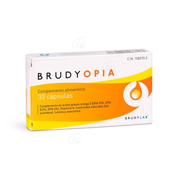 Brudy Opia 30 Cápsulas - Fatiga Visual y Miopía