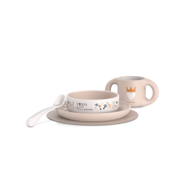 SUAVINEX VAJILLA INFANTIL NIÑA 6M