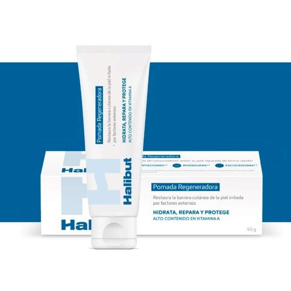 HALIBUT POMADA  REGENERADORA ADULTOS 45 G