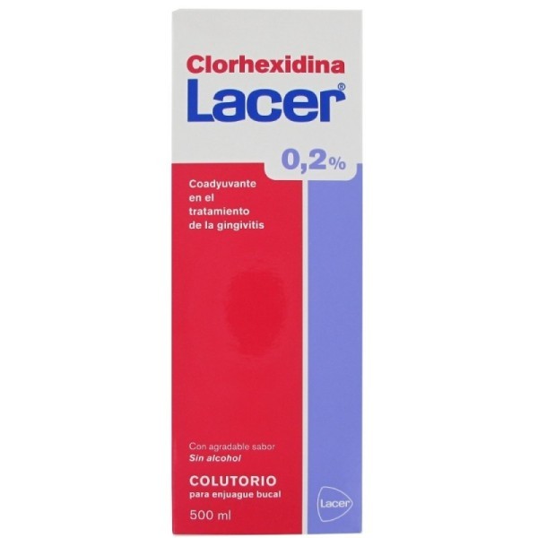 LACER COLUTORIO CLORHEXIDINA 02  500 ML