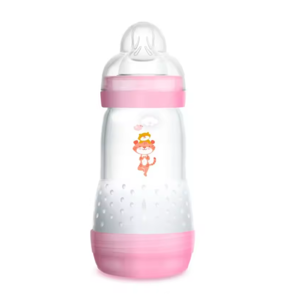 BIBERON ANTICOLICO MAM ANTICOLIC EASY START 260 ML ROSA