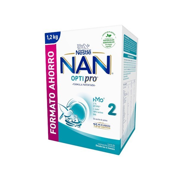 Nestle Nan Optipro 2 Leche Continuación 12Kg