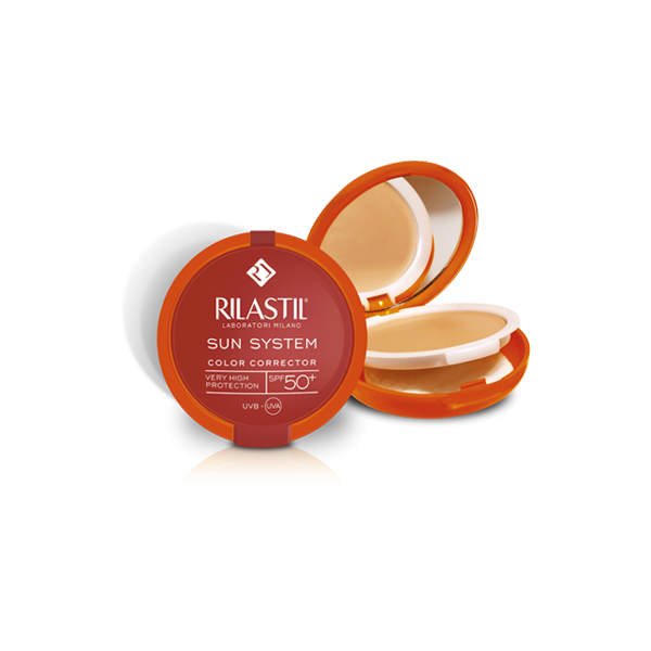 Rilastil Sun System Maquillaje Compacto SPF 50+ (Tono Beige)