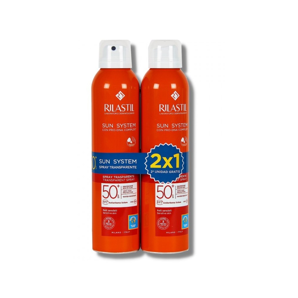 Rilastil Sun System Spray Transparente SPF 50+...