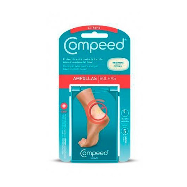 COMPEED AMPOLLAS MEDIANAS 5 UD