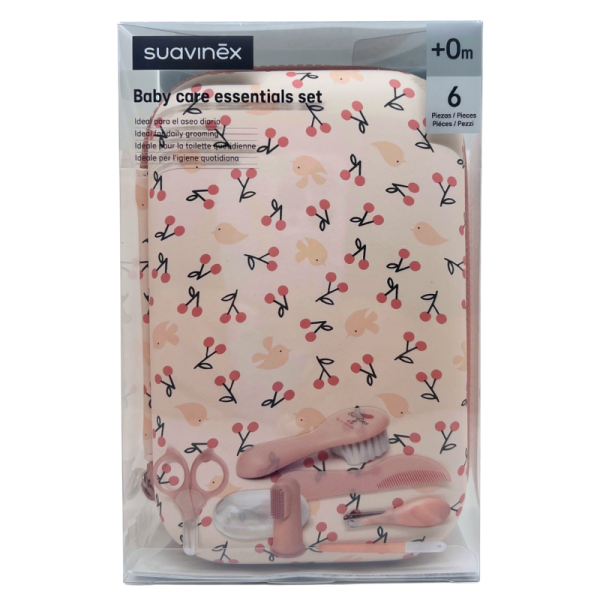 SET MANICURA SUAVINEX ROSA