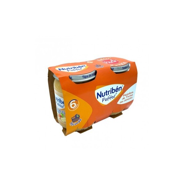 NUTRIBEN POTITOS MACEDONIA DE FRUTAS CON CEREALES  2...