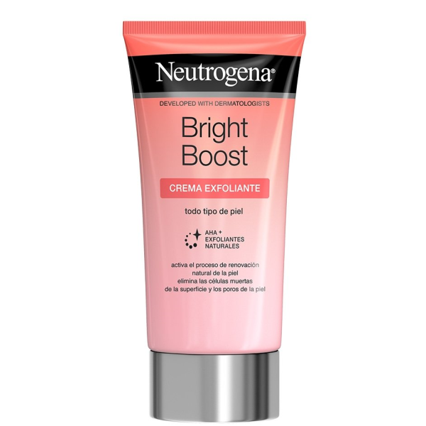 Neutrogena Bright Boost Crema Exfoliante Facial 75 ml