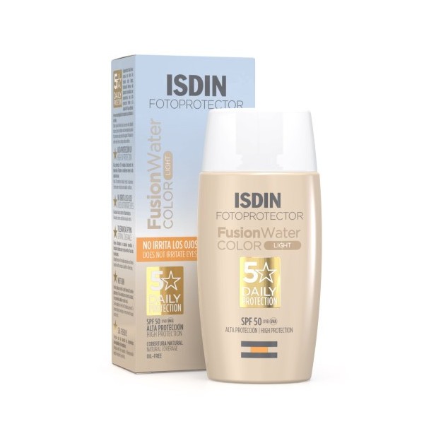 Fotoprotector ISDIN Fusion Water Color LIGHT SPF 50 (50 ml)