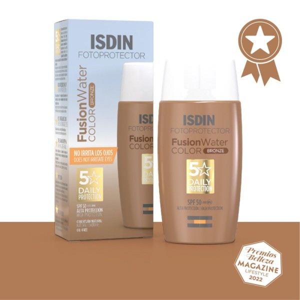 FOTOPROTECTOR ISDIN SPF 50 FUSION WATER COLOR BRONZE 50 ML