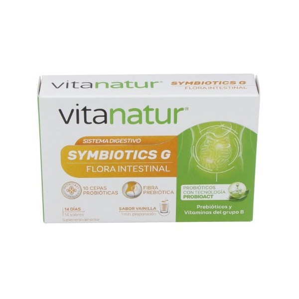VITANATUR SYMBIOTICS G  14 SOBRES 25 G