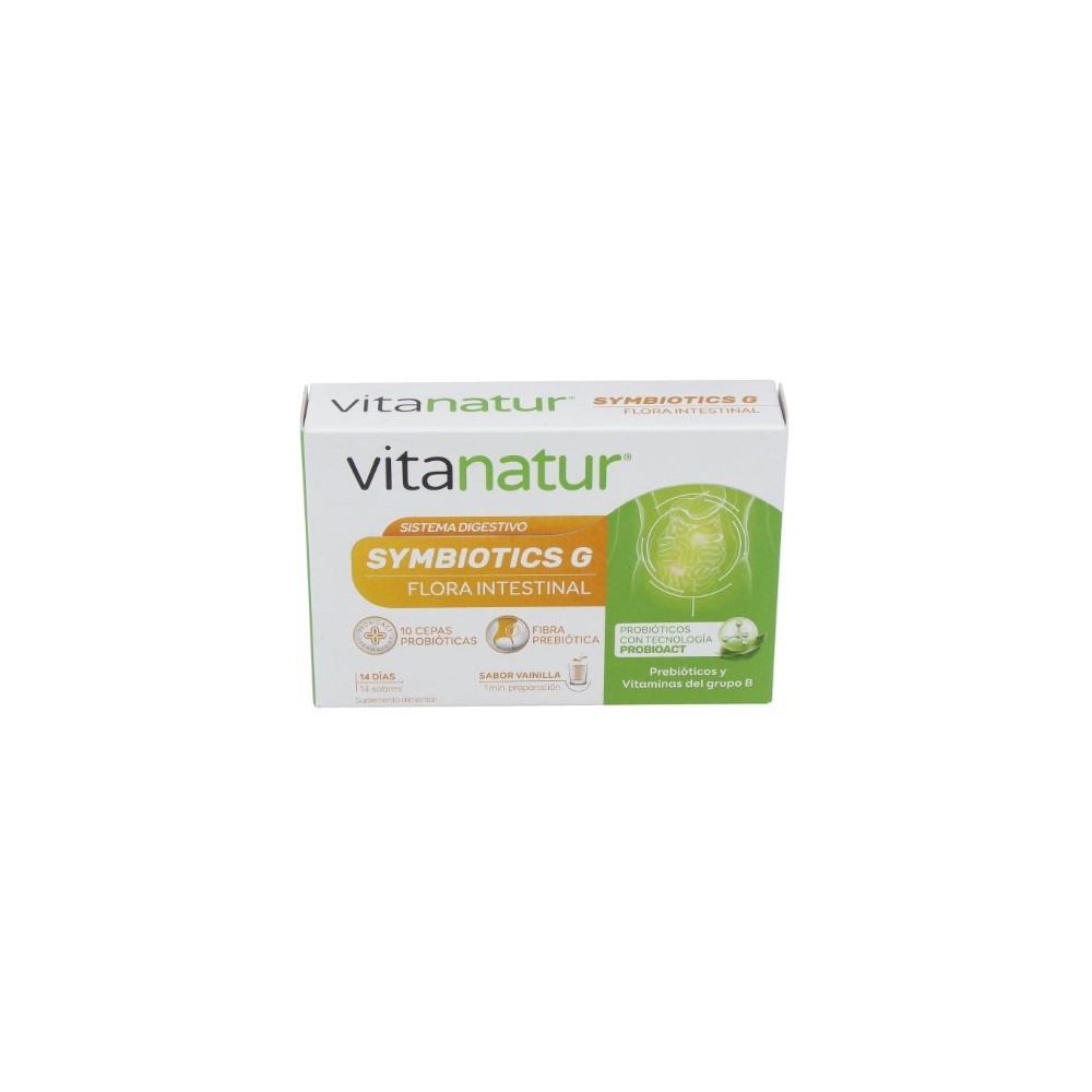 VITANATUR SYMBIOTICS G  14 SOBRES 25 G