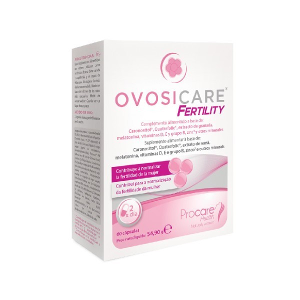 Ovosicare Fertility 60 Cápsulas - Fertilidad Femenina y SOP
