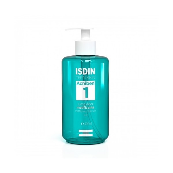 ISDIN TEEN SKIN ACNIBEN LIMPIADOR MATIFICANTE GEL