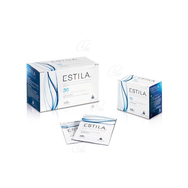 ESTILA TOALLITAS ESTERILES DE UN SOLO USO 10 TOALLITAS